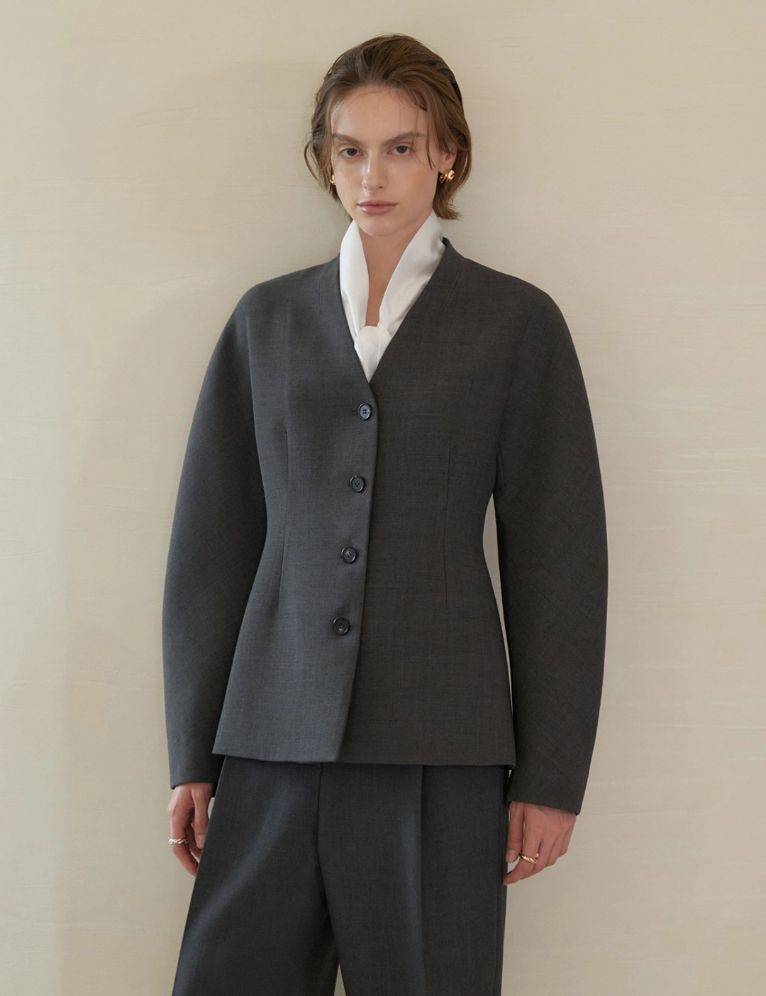 노미나떼 Elise Couture Jacket (Grey) 상품 이미지 2