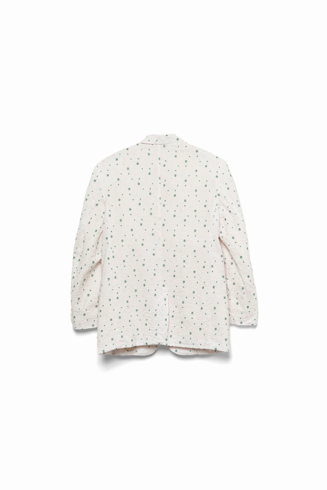후미카우치다 Seersucker Notched Lapel Single Jacket 상품 이미지 3