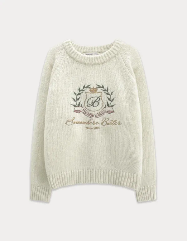 Kevin Wool Knit - Ivory