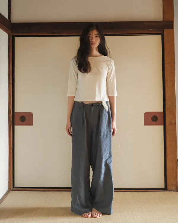 flétta Cotton String Pants_2 Colors