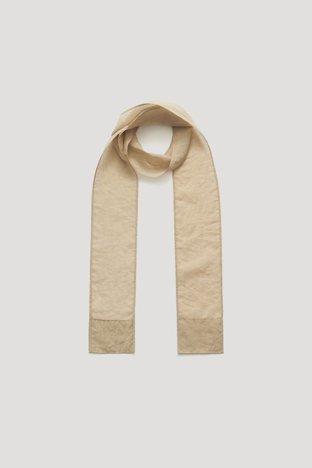 파르벵 TOVA SHEER EMBROIDERED SCARF_BEIGE / ₩49,000 상품 이미지 1