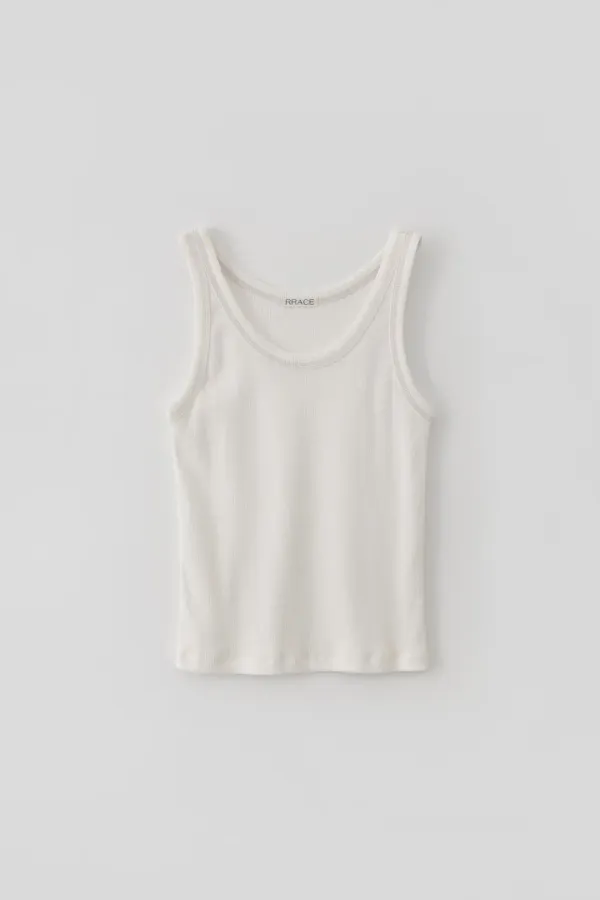 Basic Sleeveless Top_White