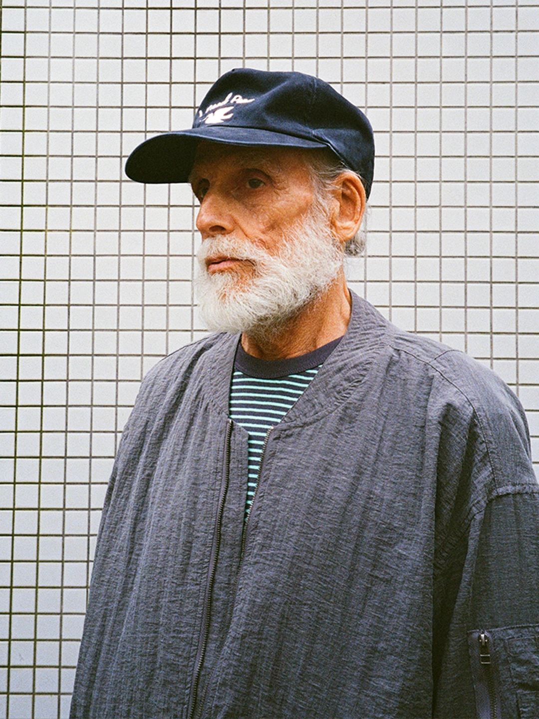 파르티멘토 VTG Washed Renewal INP Ball Cap_Navy 상품 이미지 2