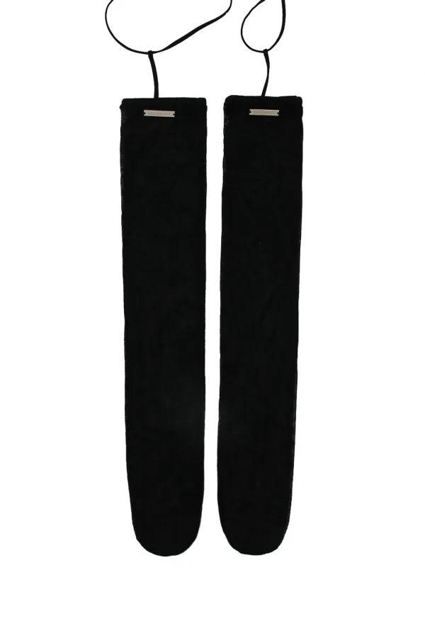 LAYERED LEG WEAR BLACK