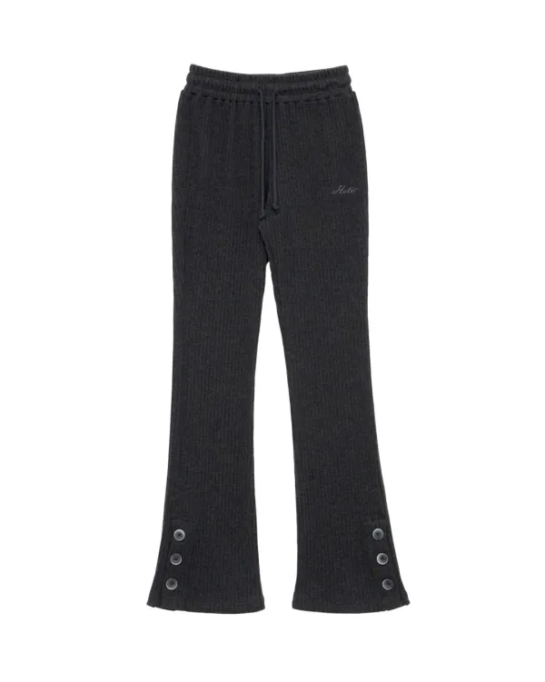 Easy Button Slim Pants (Charcoal)