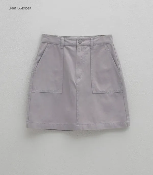 (SK-4934)ESSENTIAL VALIO COTTON MINI SKIRT