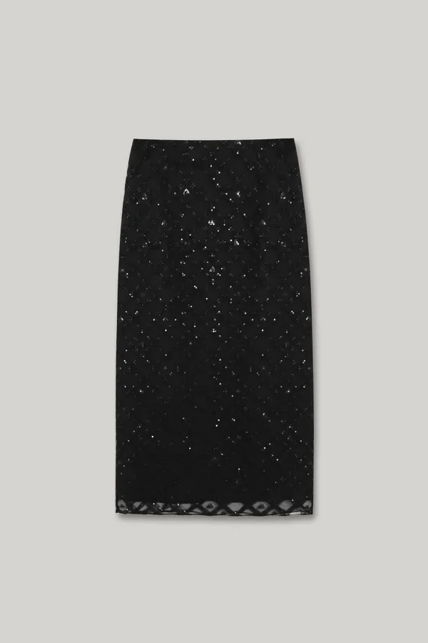 Luna Sequin Skirt