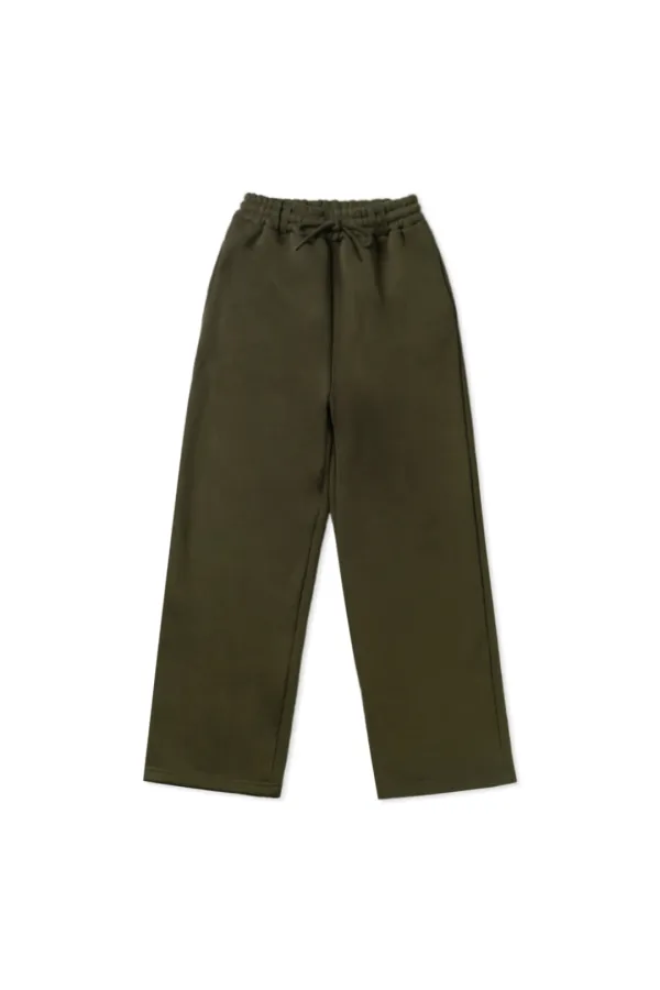 Solid sweat pants_khaki brown