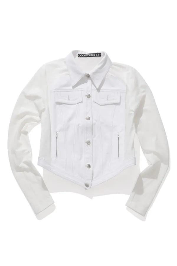Denim Hybrid Jacket, Tangle