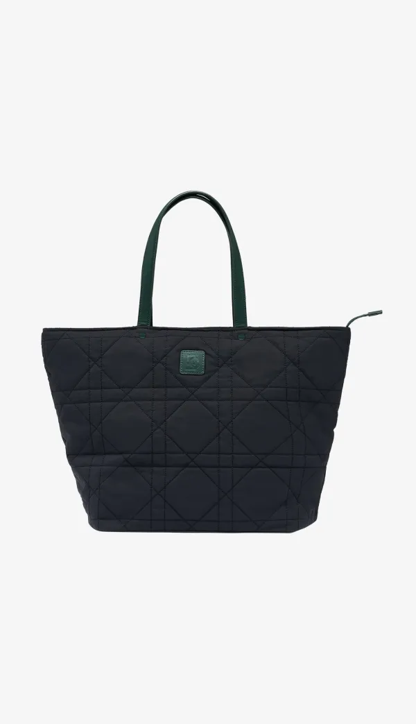 293. Collector Quilted Bag _ Black