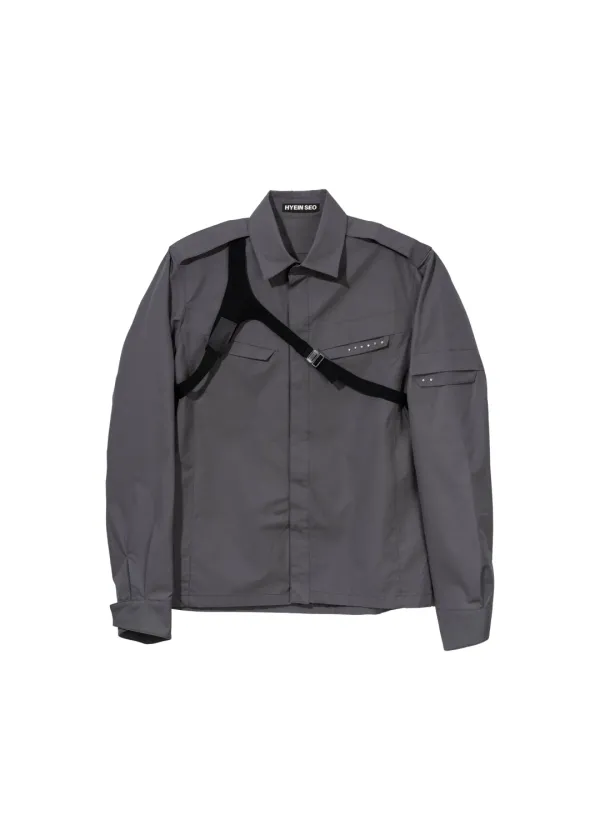 Biker Shirt w/ Shoulder Strap