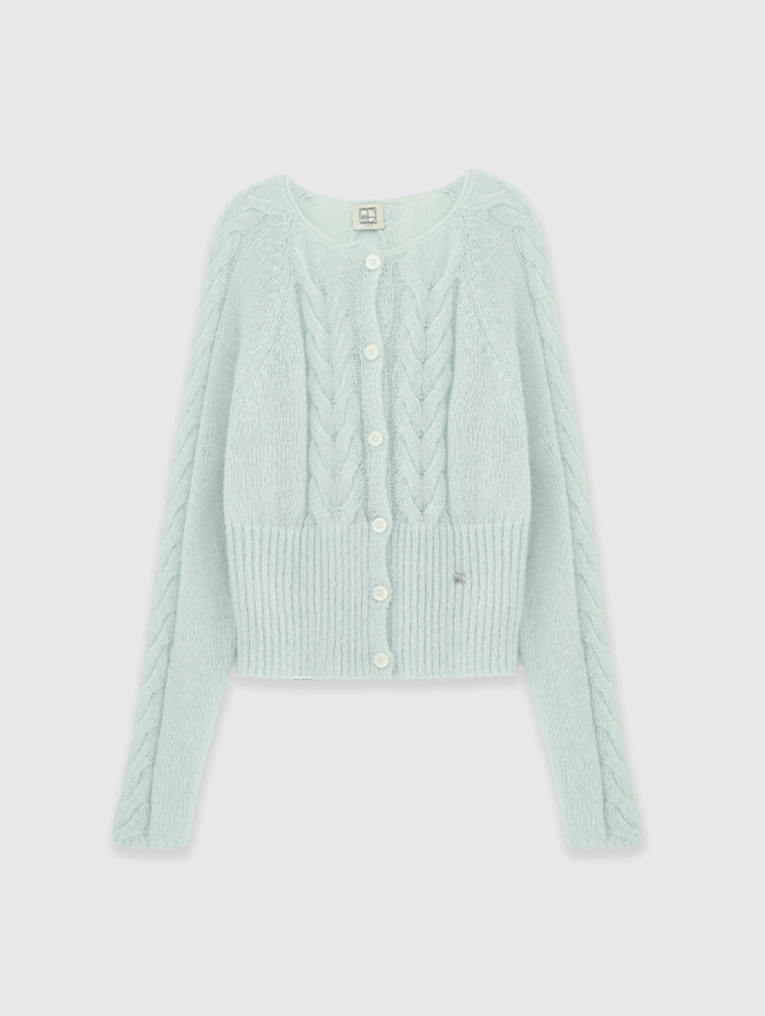 오디에스 Ivy Cable Cardigan (Baby Mint) 상품 이미지 1