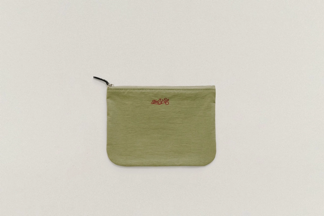 POCHETTE CARRÉE OLIVE