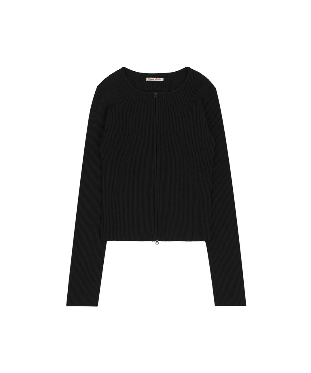 반원 아뜰리에 KN4286 투웨이 클로저 니트_Black 상품 이미지 1