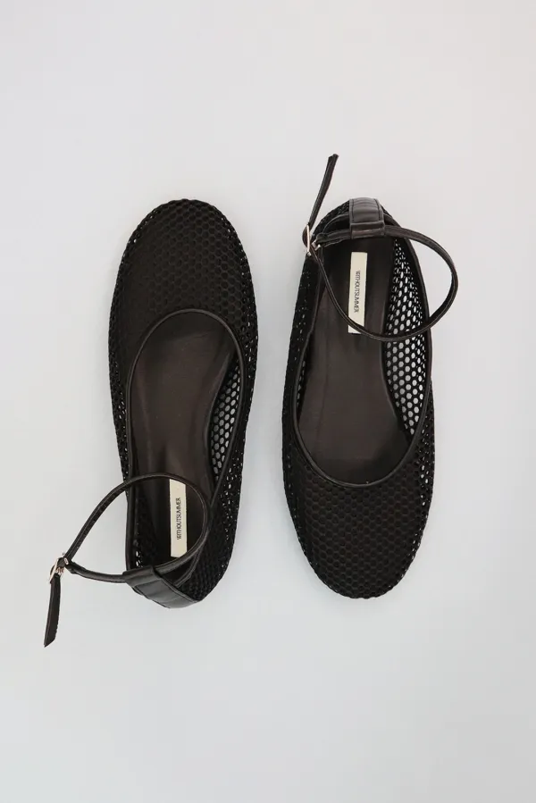Odee mesh flat shoes