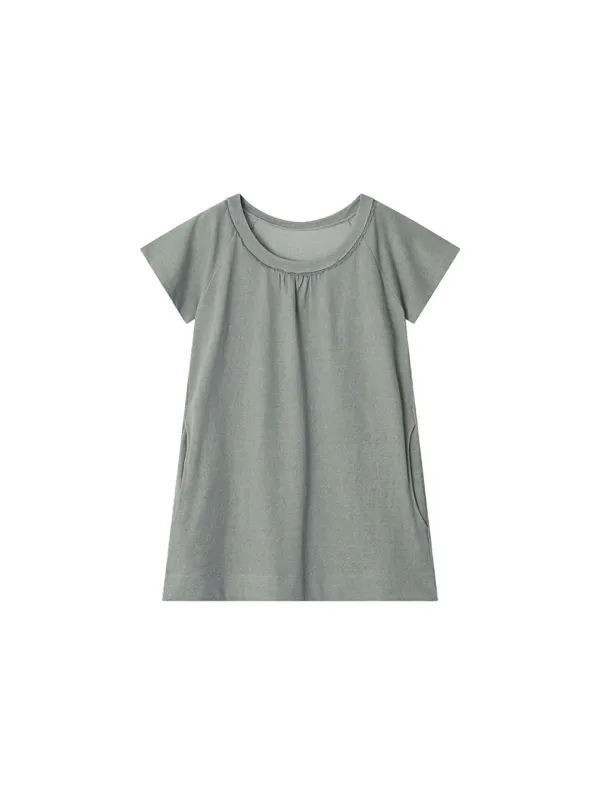✲3RD OZ TOP DRESS MINT KHAKI