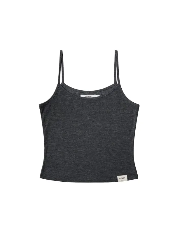 G SOFT TOUCH CAMISOLE (CHARCOAL)