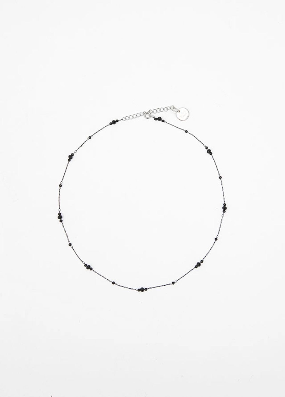 아뜰리에 나인 (N-879)BLACK MINI BALL CHAIN NECKLACE 상품 이미지 1