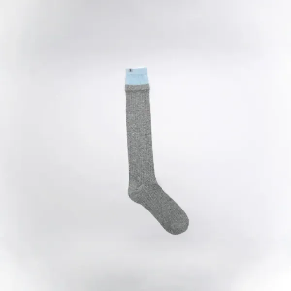 (SC-0046)LAYER RIBBED SOCKS