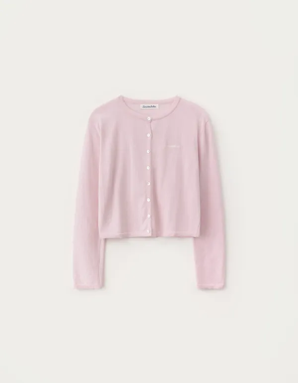 Aisley Cardigan - Light Pink