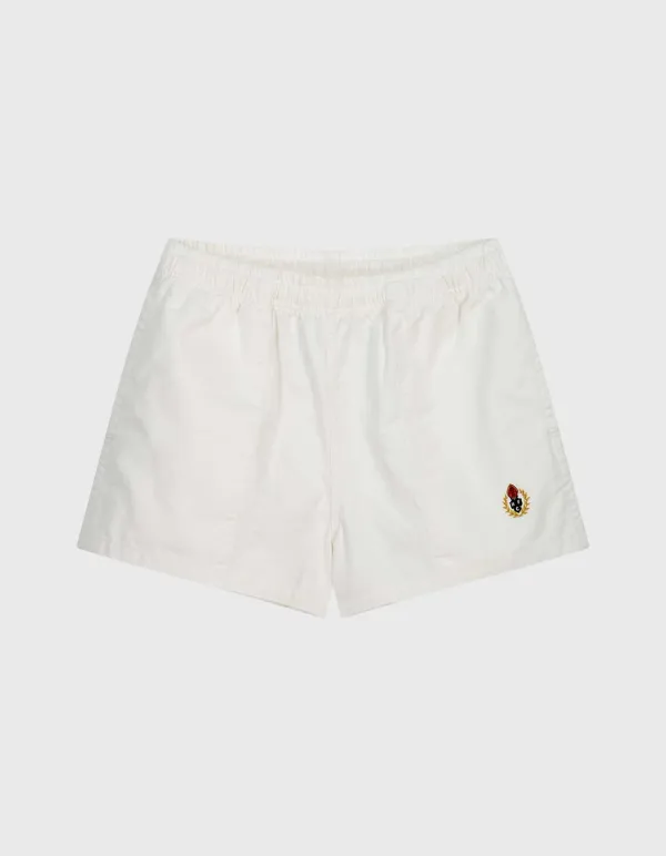 CREST WASHED SURFER SHORTS (W) / White