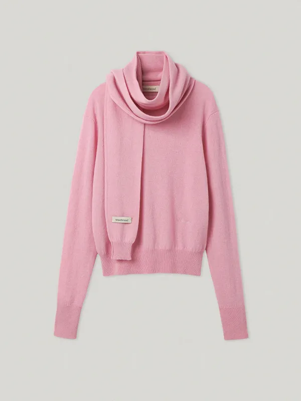 Verbena Scarf Knit Pink
