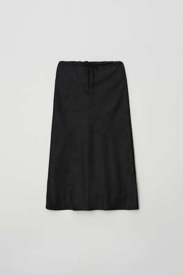 [2nd] Floral Maxi String Skirt