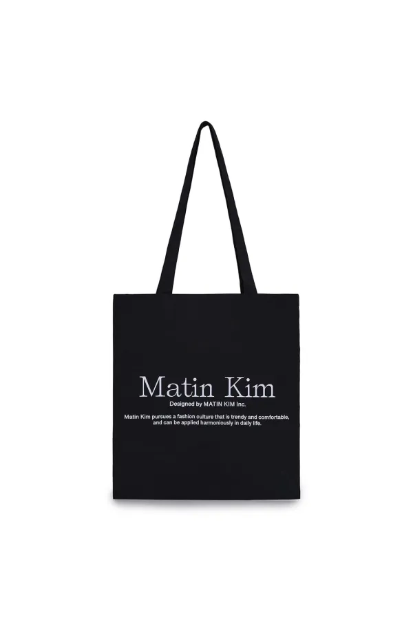 MATIN PALETTE ECOBAG IN BLACK