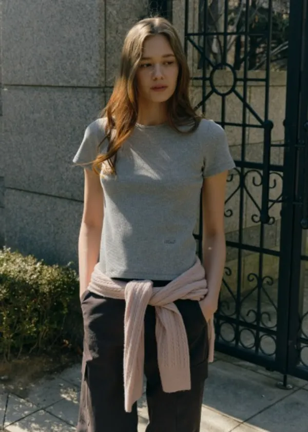 WAFFLE HALF SLEEVE T-SHIRT (5 color)
