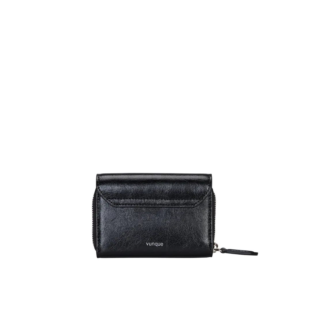 분크 [RENEWAL] Perfec Essence Zipper Card Wallet (퍼펙 에센스 지퍼 카드지갑) Black 상품 이미지 2