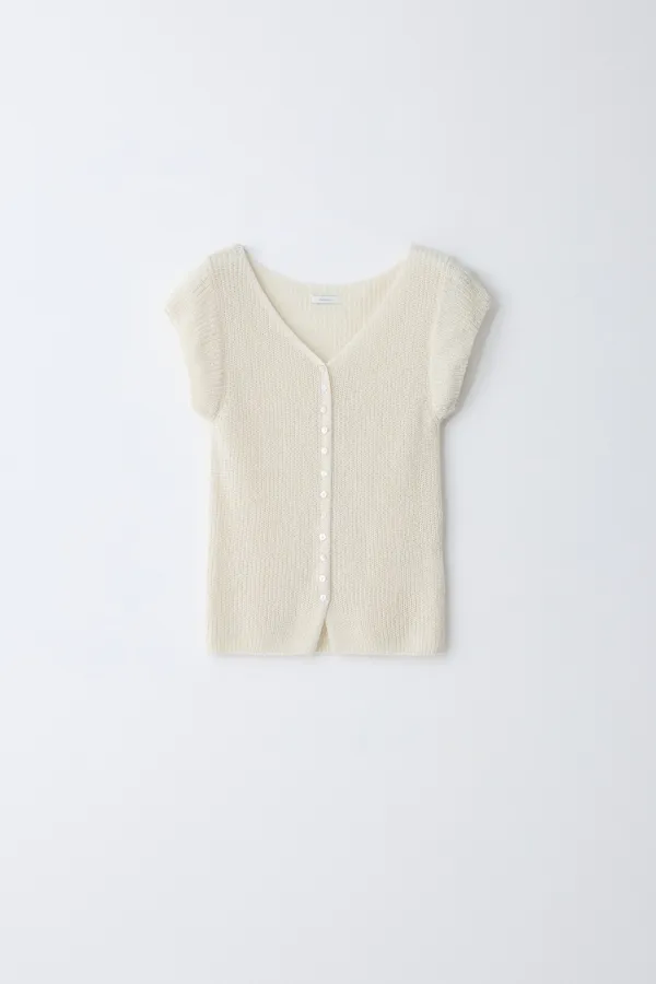 Mori Cardigan_Natural Beige