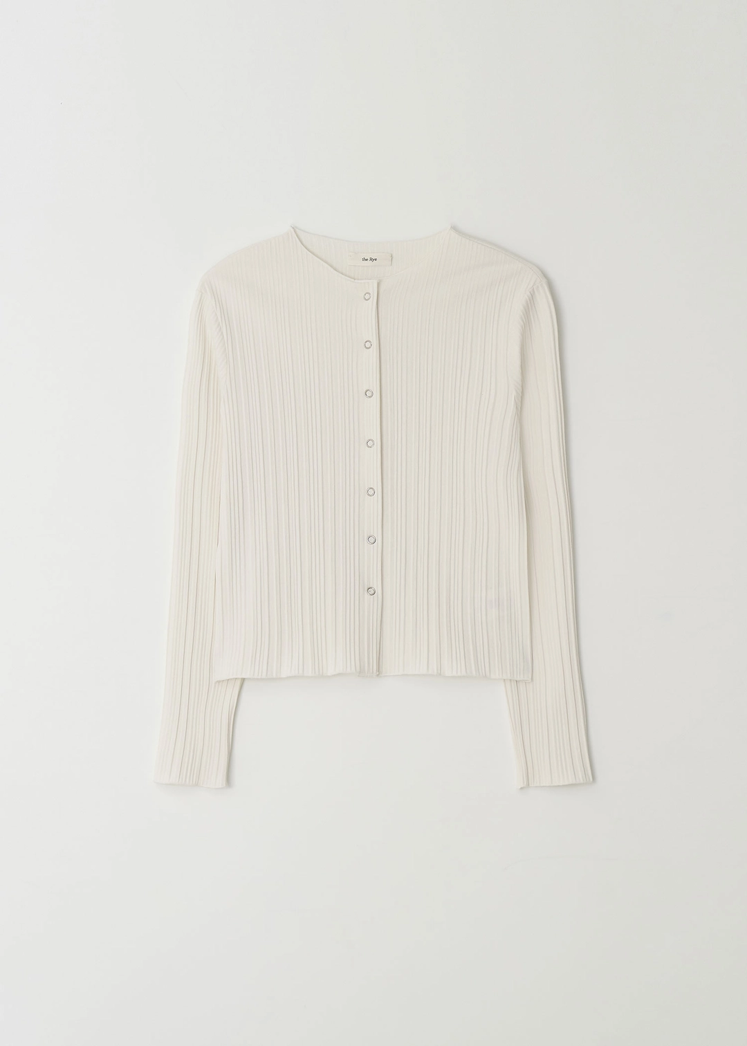 더라이 Pleats Snap Cardigan(Ivory) 상품 이미지 1