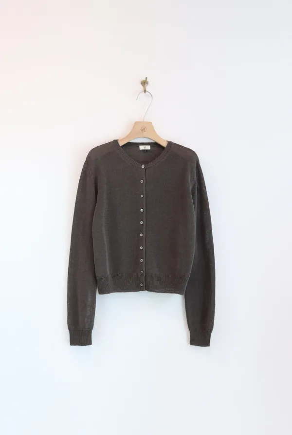 ROOM CARDIGAN ( CHOCO )