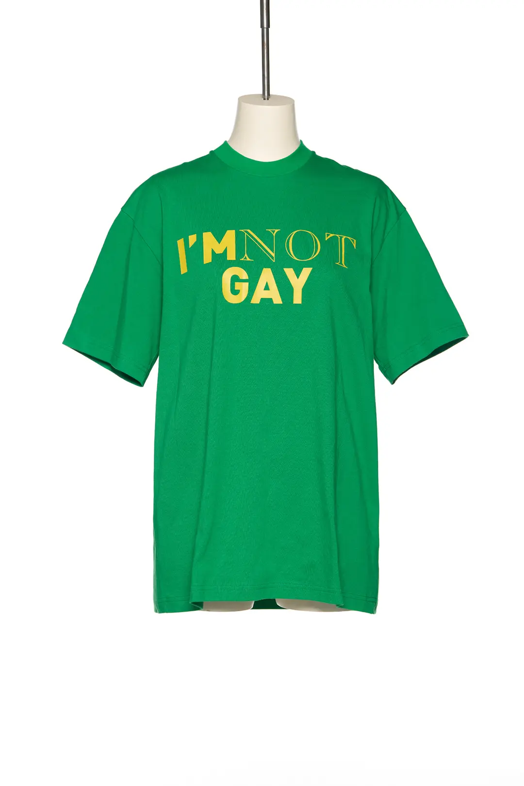 푸쉬버튼 PS25 GREEN PRINTING BASIC T-SHIRT 상품 이미지 1