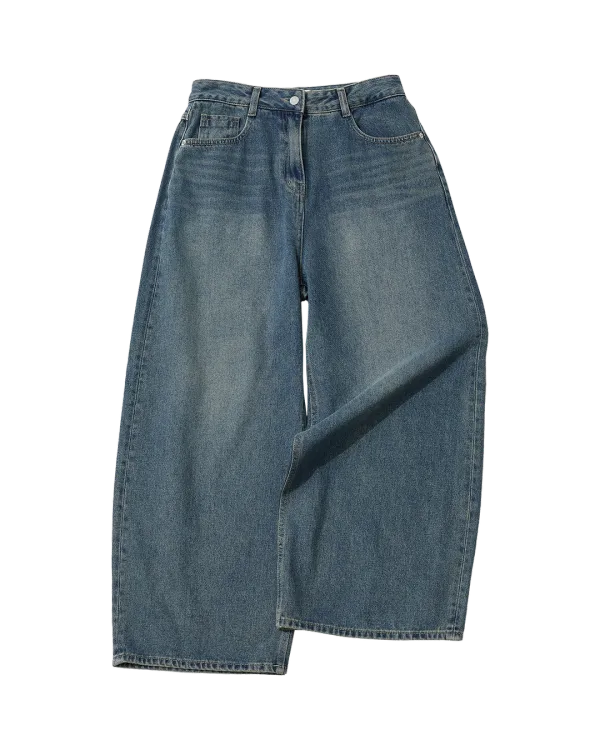 able denim pants (indigo)