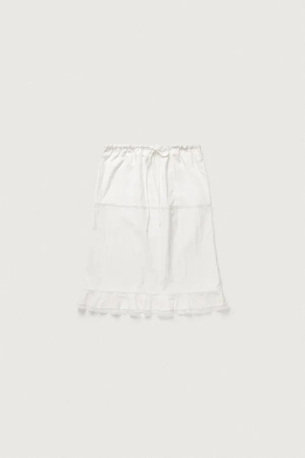 TINY LACE RUFFLE SKIRT