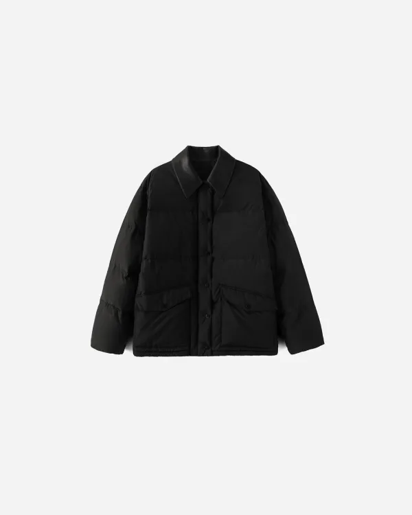 Theo Collar Midi Padding Jacket