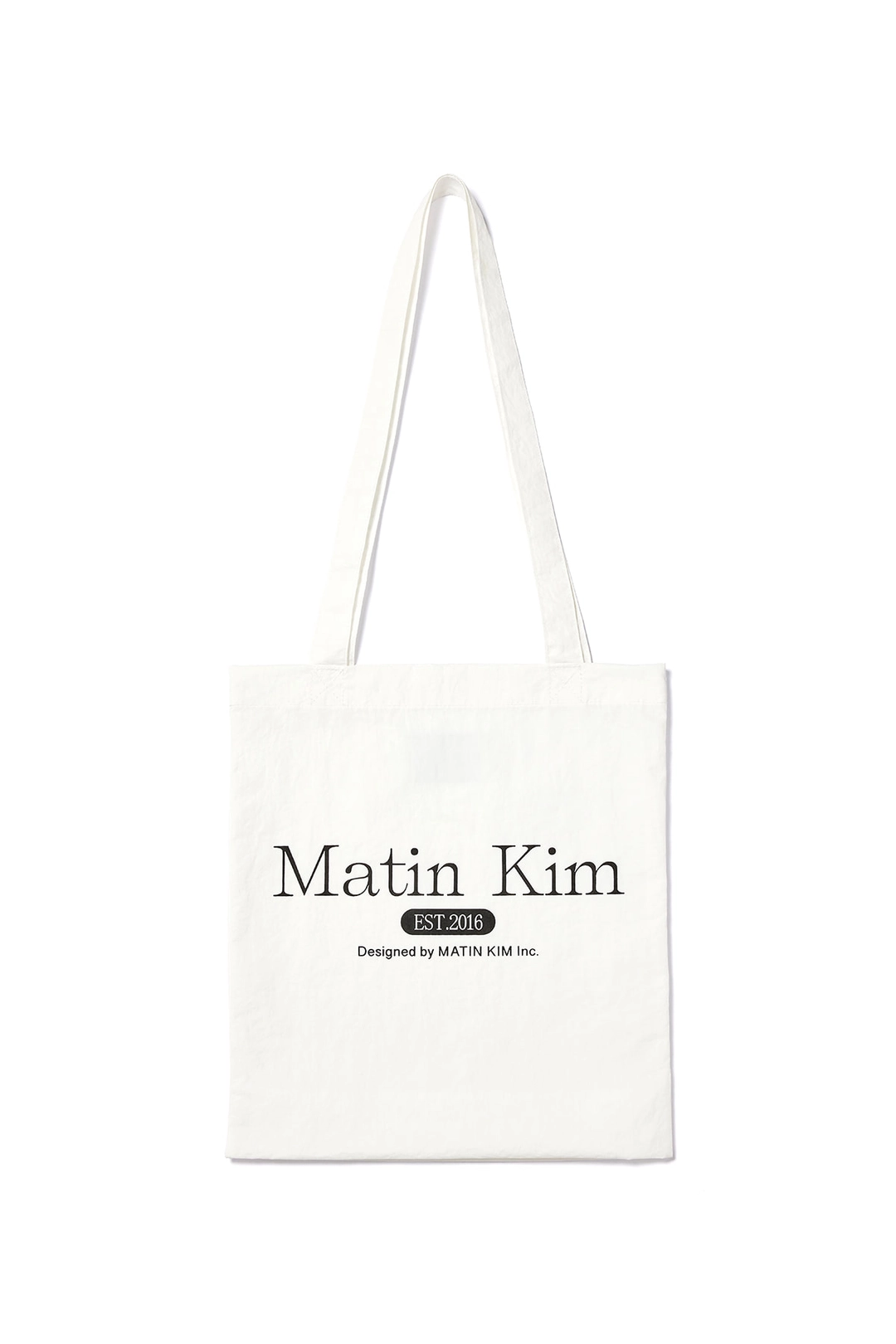 마뗑킴 MATIN LIGHT MINI ECOBAG IN WHITE 상품 이미지 1