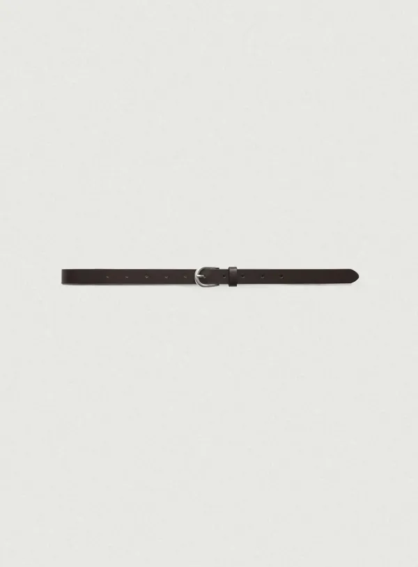 Essential Cowhide Leather Belt_Brown