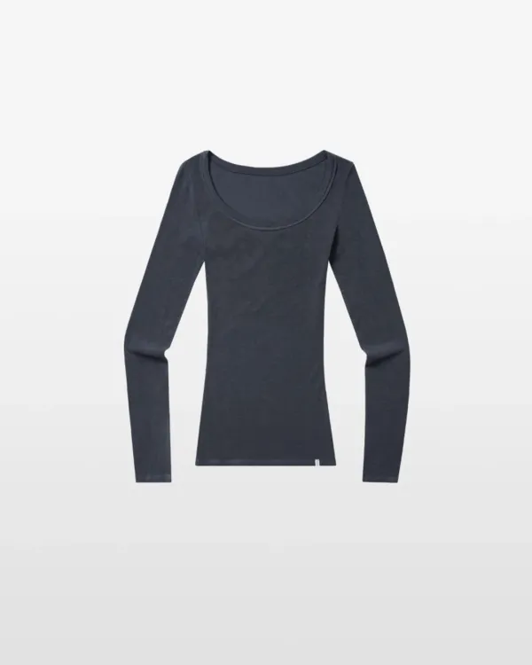 513 SCOOP NECK LONG SLEEVE