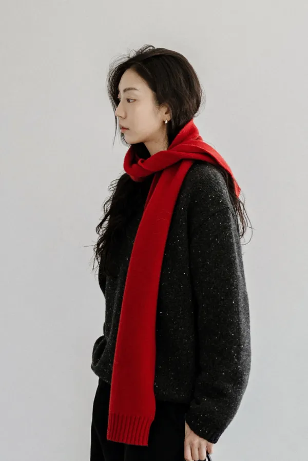 27451_Pure wool muffler