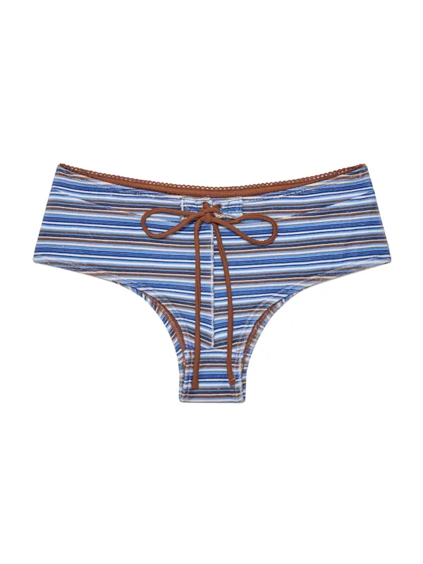 STRING BOOTY SHORTS (BLUEBERRY MUFFIN)