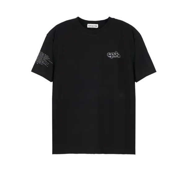 TYPO S/S TEE BLACK