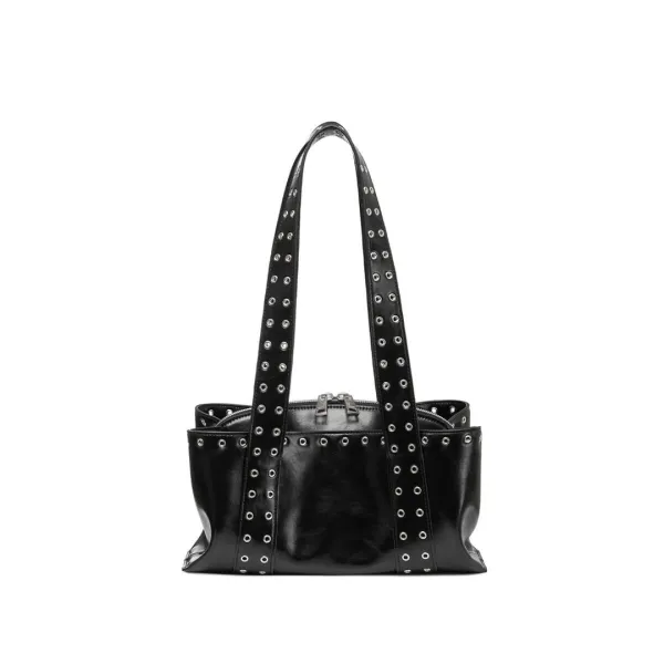 [5/26 예약배송] SHELL DUFFEL MINI [BLACK EYELETS]