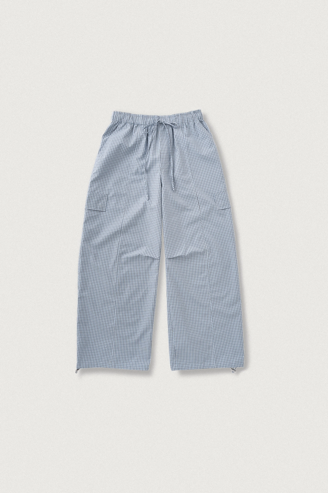 샤드라마 FLAP CARGO PANTS [BLUE (CHECK)] 상품 이미지 1