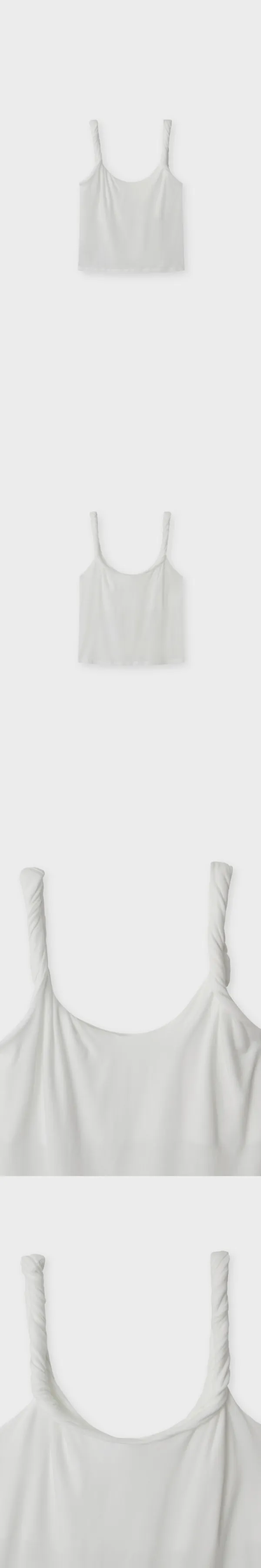 [2nd] Lune Twist Sleeveless_Ivory