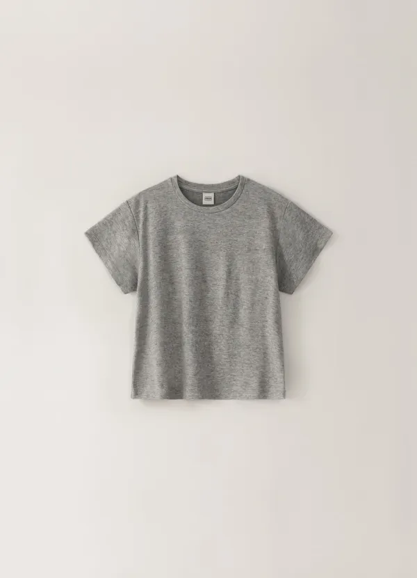 5TH / Wool Span Short T-shirt - Gray (9월 초 순차배송)