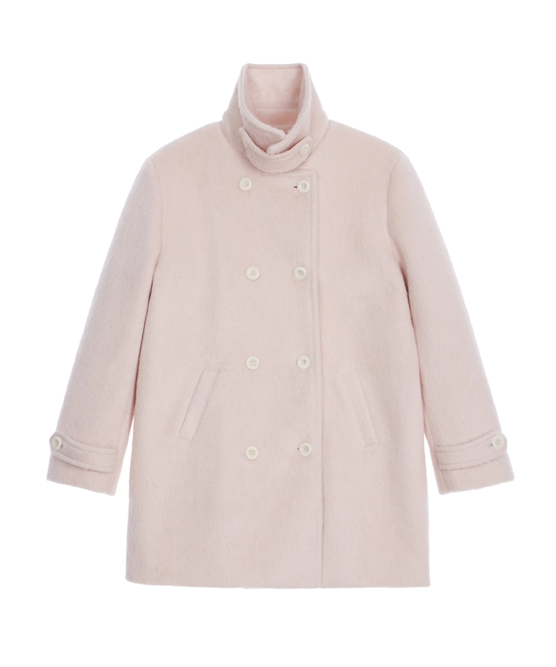 로제프란츠 Two-button Wool Half Coat [Pink] 상품 이미지 3