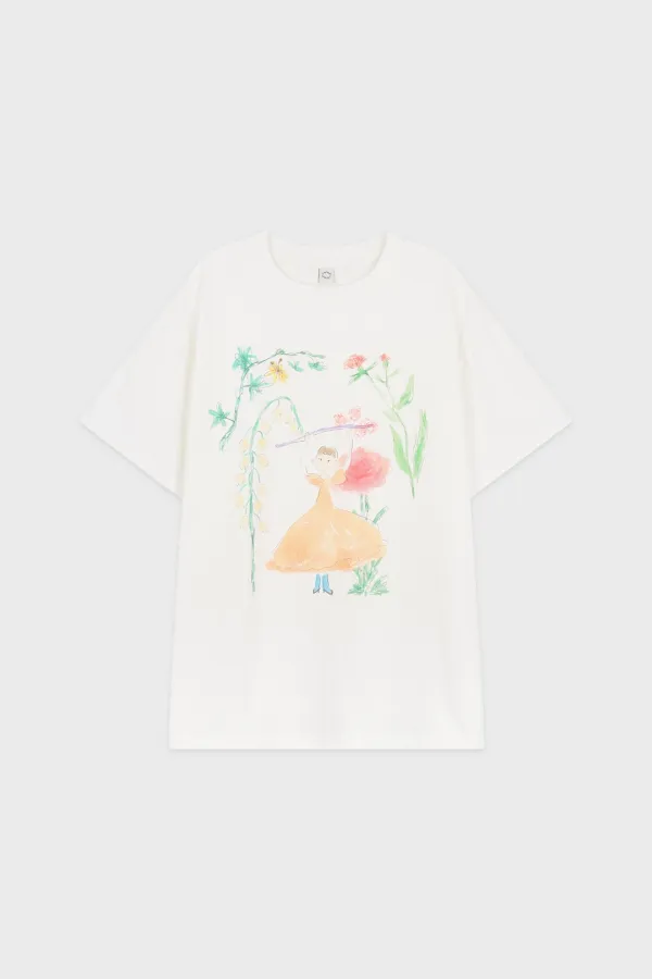 Blooming Girl T-Shirt (Ivory)