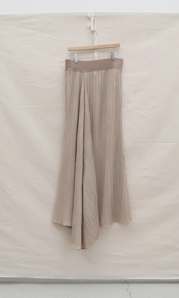 Ziggle Salang Skirt_True tone Beige (1차 리오더)